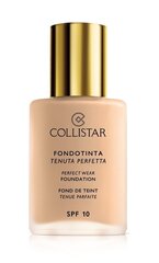 Крем-пудра Collistar Perfect Wear SPF10 No. 4, 30 мл цена и информация | Пудры, базы под макияж | hansapost.ee