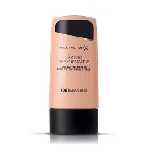 Jumestuskreem Lasting Performance Max Factor 35 ml, 106 Natural Beige hind ja info | Jumestuskreemid ja puudrid | hansapost.ee