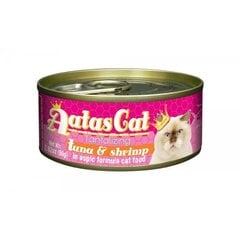 Aatas Cat Tantalizing Tuna & Shrimp konserv kassile 80g hind ja info | Kassikonservid | hansapost.ee