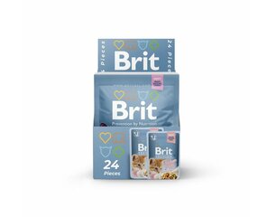 Brit Premium Cat Delicate консервы для кошек в мешочке Chicken for Kitten 85г x 24шт цена и информация | Brit Premium Товары для животных | hansapost.ee