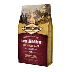 Сухой корм для кошек Carni Love с мясом ягненка и кабана, 6 кг цена и информация | Сухой корм для кошек | hansapost.ee