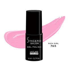 Geelküünelakk "Sincero Salon", 6 ml, RICH GIRL, 765 цена и информация | Лаки, укрепители для ногтей | hansapost.ee