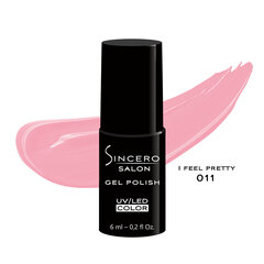 Geelküünelakk "Sincero Salon", 6 ml, I feel pretty, 011 hind ja info | Küünelakid ja küünelakieemaldajad | hansapost.ee