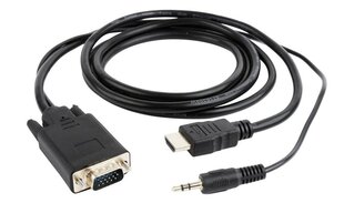 Gembird A-HDMI-VGA-03-10 hind ja info | USB adapterid ja jagajad | hansapost.ee