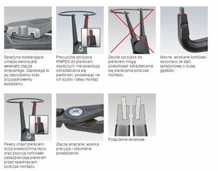 stoppertangid A21 19-60mm, Knipex hind ja info | Käsitööriistad | hansapost.ee
