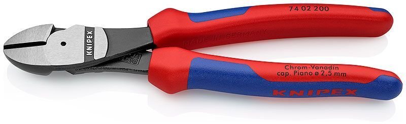 külglõiketangid 200mm comfort käepide, Knipex hind ja info | Käsitööriistad | hansapost.ee