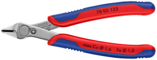 Бокорезы для электрика Super Knips INOX 125мм D1,6мм держатель, Knipex цена и информация | Механические инструменты | hansapost.ee