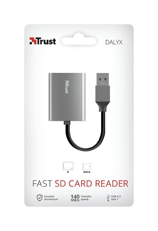 MEMORY READER FLASH USB3.2/24135 TRUST цена и информация | USB adapterid ja jagajad | hansapost.ee