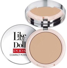 Kompaktpuuder Pupa Like A Doll Nude Skin SPF15 10 g цена и информация | Пудры, базы под макияж | hansapost.ee