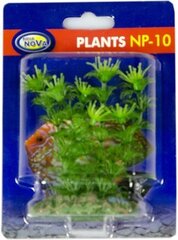 Aqua Nova plastikust taim 10cm hind ja info | Akvaariumi dekoratsioonid | hansapost.ee