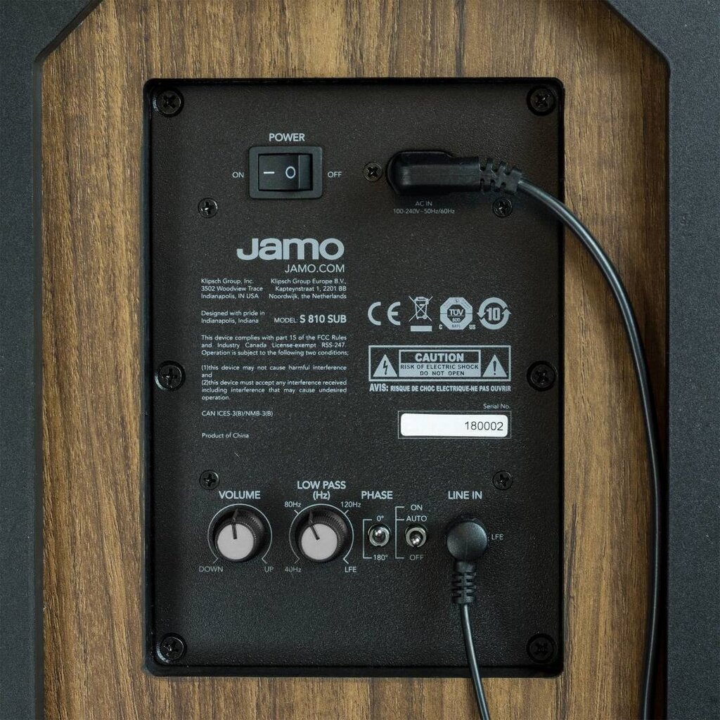 Jamo S808SUB, valge цена и информация | Kõlarid | hansapost.ee