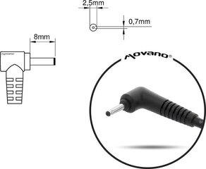 Mitsu 19V 2.1A, 40W цена и информация | Зарядные устройства для ноутбуков | hansapost.ee