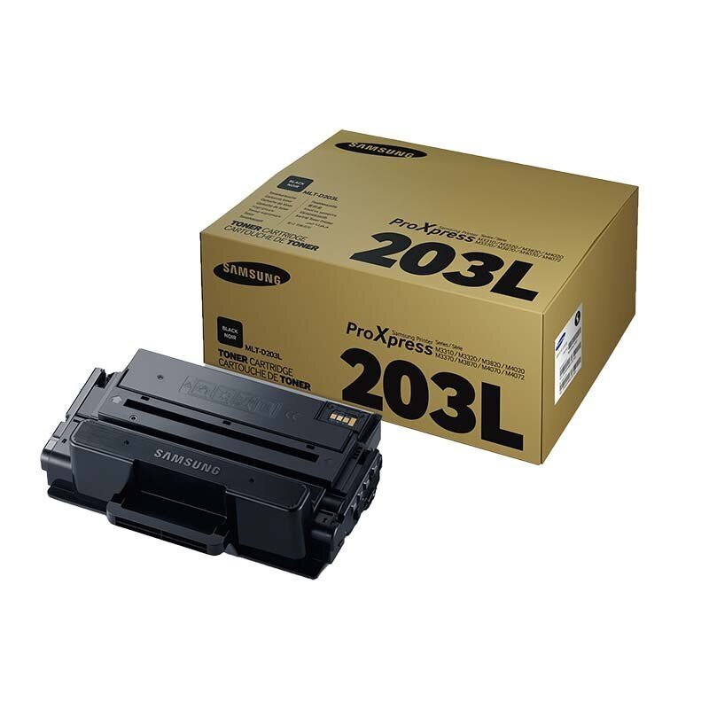 Samsung HC MLT-D203L/ELS (SU897A), must kassett цена и информация | Laserprinteri toonerid | hansapost.ee