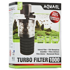 Sisemine filter Aquael Turbo filter 1000 hind ja info | Akvaariumid ja lisatarvikud | hansapost.ee