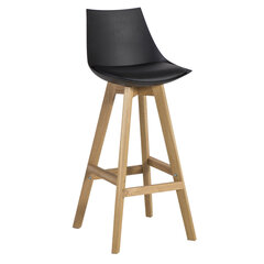 Барный стул Sonja, черный цена и информация | Стулья для кухни и столовой | hansapost.ee