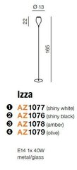 Azzardo põrandalamp Izza Green price and information | Floor lamps | hansapost.ee