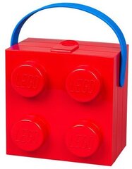 LEGO Hoiuklots 4 sangaga punane hind ja info | Toiduainete säilitusnõud | hansapost.ee