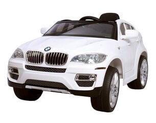 Elektriline auto lastele BMW X6, valge hind ja info | Laste elektriautod | hansapost.ee