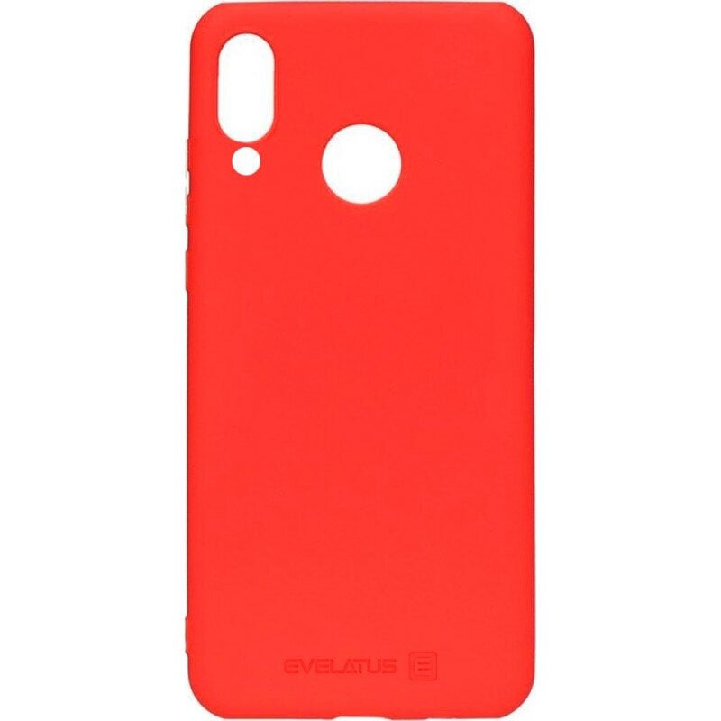 Ümbris Evelatus    Huawei    P20 lite Silicone Case    Red hind ja info | Telefonide kaitsekaaned ja -ümbrised | hansapost.ee