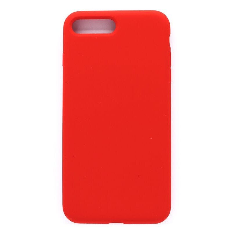 Tagakaaned Evelatus    Apple    iPhone 7 Plus/8 Plus Soft Case with bottom    Red цена и информация | Telefonide kaitsekaaned ja -ümbrised | hansapost.ee