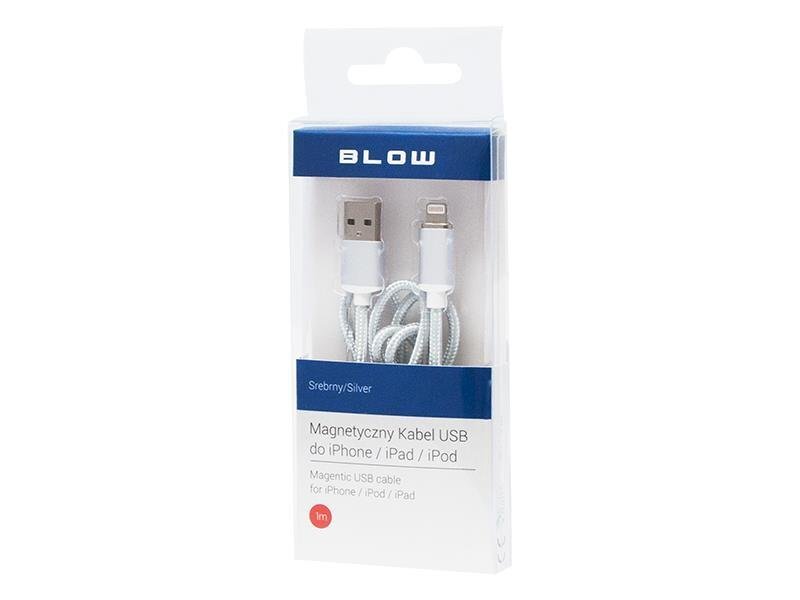 Blow 66-107, USB-A/Lightning, 1 m hind ja info | Juhtmed ja kaablid | hansapost.ee