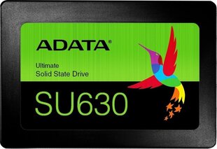 ADATA 960GB 2,5" SATA SSD Ultimate SU630 цена и информация | Внутренние жёсткие диски (HDD, SSD, Hybrid) | hansapost.ee