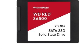 SSD WD RED 2TB 2.5" SATA WDS200T1R0A цена и информация | Внутренние жёсткие диски (HDD, SSD, Hybrid) | hansapost.ee