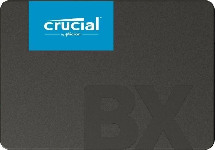 SSD|CRUCIAL|BX500|1TB|SATA 3.0|Write speed 500 MBytes/sec|Read speed 540 MBytes/sec|2,5"|TBW 360 TB|CT1000BX500SSD1 цена и информация | Sisemised kõvakettad | hansapost.ee