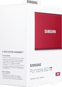 Väline SSD Samsung T7 (500 GB) hind ja info | Sisemised kõvakettad | hansapost.ee