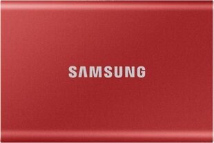 Внешний накопитель SSD Samsung T7 (500 ГБ) цена и информация | Внутренние жёсткие диски (HDD, SSD, Hybrid) | hansapost.ee