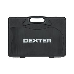 Tööriistakomplekt Dexter, 108-osaline. цена и информация | Ручной инструмент, 18 В 125 мм бесщеточная угловая шлифовальная машина для Makita Cordless, замена литий-ионного аккумулятора | hansapost.ee