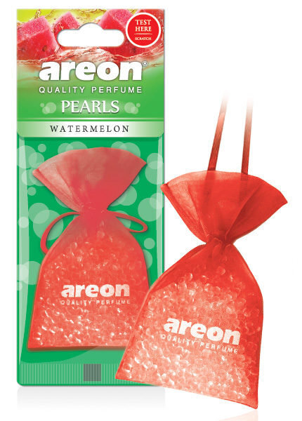 Auto õhuvärskendaja Areon Pearls - Watermelon цена и информация | Auto õhuvärskendajad | hansapost.ee