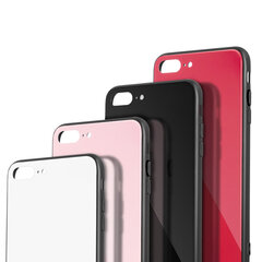 Glass case for iPhone X / iPhone XS black цена и информация | Чехлы для телефонов | hansapost.ee