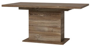 Раздвижной стол Carlin EST42, коричневый цена и информация | Кухонные и обеденные столы | hansapost.ee