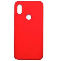 Tagakaaned Evelatus  Xiaomi Redmi 6 Pro/Mi A2 lite Silicone Case  Red hind ja info | Telefonide kaitsekaaned ja -ümbrised | hansapost.ee