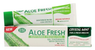 Hambapasta Crystal ESI Aloe Fresh Mint 100ml hind ja info | Hambaharjad, hampapastad ja suuloputusvedelikud | hansapost.ee