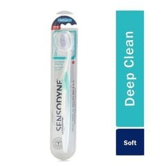 Hambahari Sensodyne Deep Clean Soft 1 tk hind ja info | Hambaharjad, hampapastad ja suuloputusvedelikud | hansapost.ee