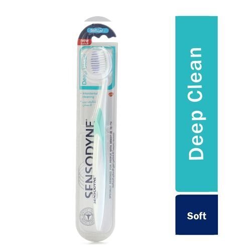 Hambahari Sensodyne Deep Clean Soft 1 tk цена и информация | Hambaharjad, hampapastad ja suuloputusvedelikud | hansapost.ee