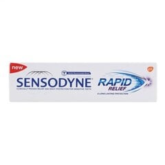 SENSODYNE hambapasta Rapid Relief 75 ml hind ja info | Hambaharjad, hampapastad ja suuloputusvedelikud | hansapost.ee