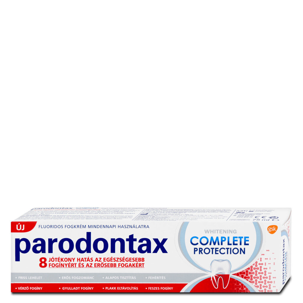 Parodontax hambapasta Complete Protect Whitening 75 ml цена и информация | Hambaharjad, hampapastad ja suuloputusvedelikud | hansapost.ee