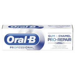 Зубная паста ORAL B Gum & Enamel Professional Whitening, 75 мл цена и информация | Для ухода за зубами | hansapost.ee