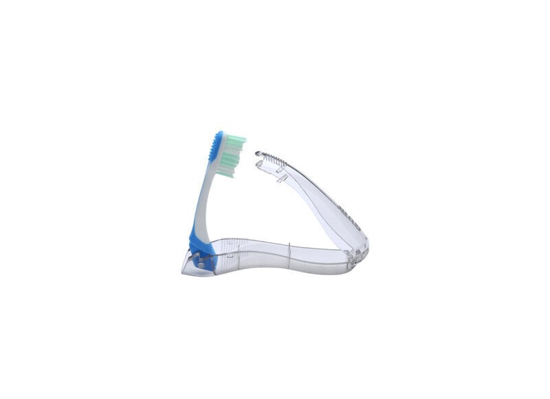 Hambahari Travel Toothbrush (reisi kokkuklapitav), GUM® (158) hind ja info | Hambaharjad, hampapastad ja suuloputusvedelikud | hansapost.ee