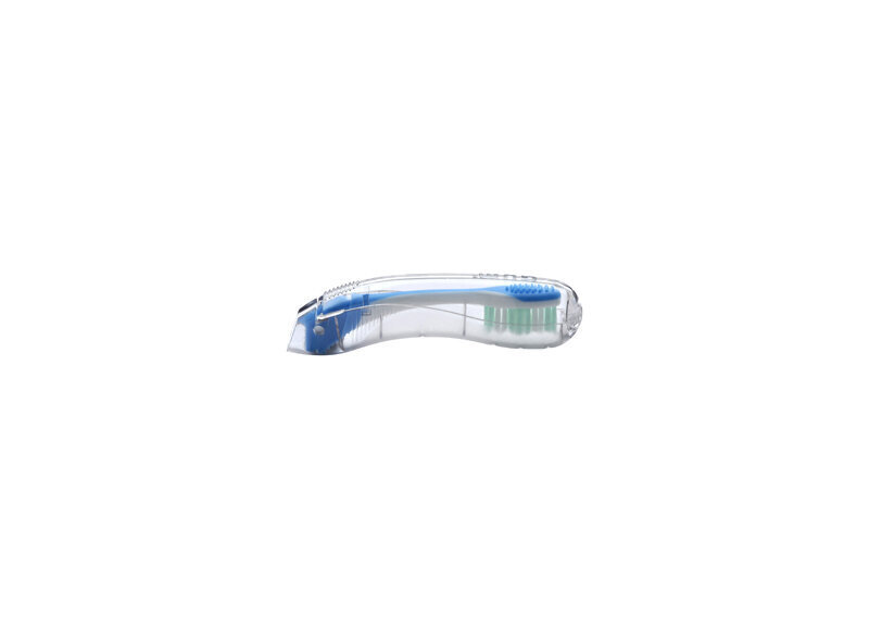 Hambahari Travel Toothbrush (reisi kokkuklapitav), GUM® (158) цена и информация | Hambaharjad, hampapastad ja suuloputusvedelikud | hansapost.ee