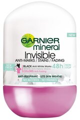 Garnier Mineral Invisible Black White Colors Fresh rulldeodorant цена и информация | Дезодоранты | hansapost.ee