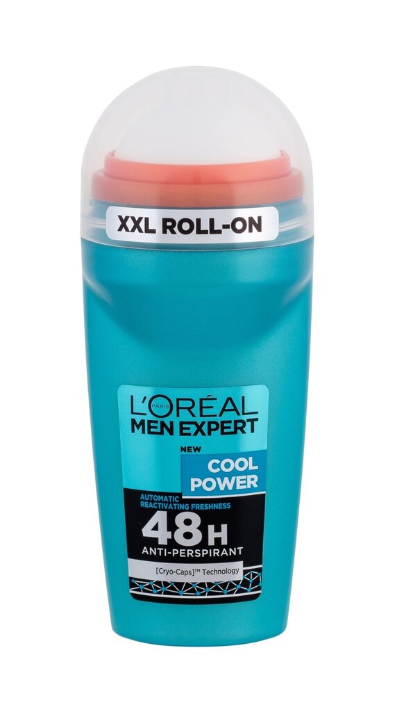 Rulldeodorant L'Oreal Paris Men Expert Cool Power 50 ml hind ja info | Deodorandid | hansapost.ee