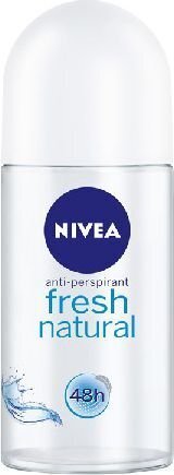 Rulldeodorant naistele Nivea Fresh Natural, 50 ml цена и информация | Deodorandid | hansapost.ee