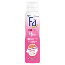 Pihustatav deodorant Fa Fresh & Free 48H Grapefruit & Lychee, 150 ml hind ja info | Deodorandid | hansapost.ee