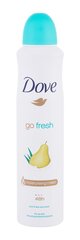 Spreideodorant Dove Go Fresh Pear & Aloe, 250 ml hind ja info | Deodorandid | hansapost.ee