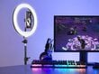 Tracer universaalne statiiv blogidele ja voogedastuseks (2tk komplektiga lamp + statiiv) цена и информация | Selfie pulgad | hansapost.ee