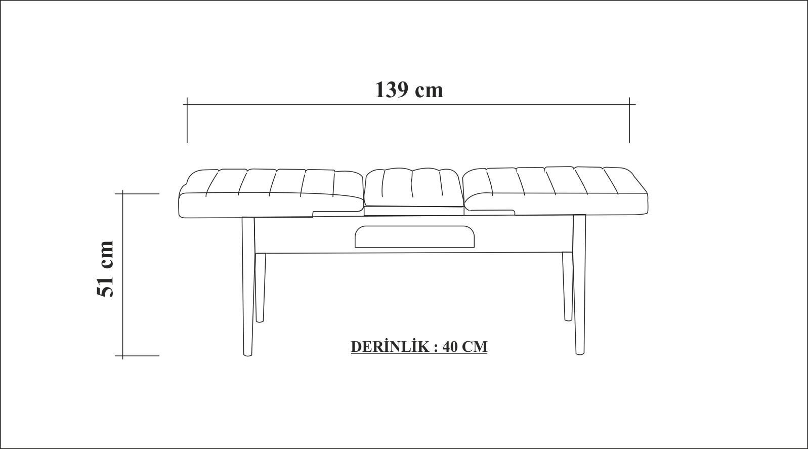 4-osaline söögitoa komplekt Kalune Design Vina, tumepruun/roosa hind ja info | Söögilauakomplektid | hansapost.ee